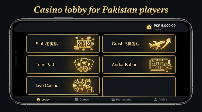 Lobby view of sixsgame for Pakistan users - 4